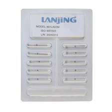 Dental Diamond Burs 801L/023M Long Round Ball Surgical Friction Grip Multi-Use