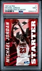 1997 FLEER ULTRA ULTRABILITIES STARTER #1 MICHAEL JORDAN PSA 9