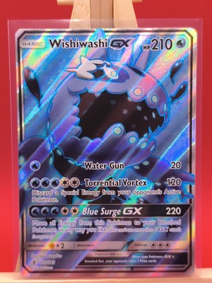 Wishiwashi GX 133/145 Guardians Rising Full Art Ultra Rare Pokemon