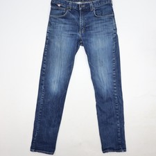Carhartt Men's 105172-MDO Flame Resistant Relaxed Fit Jeans Blue 32x34