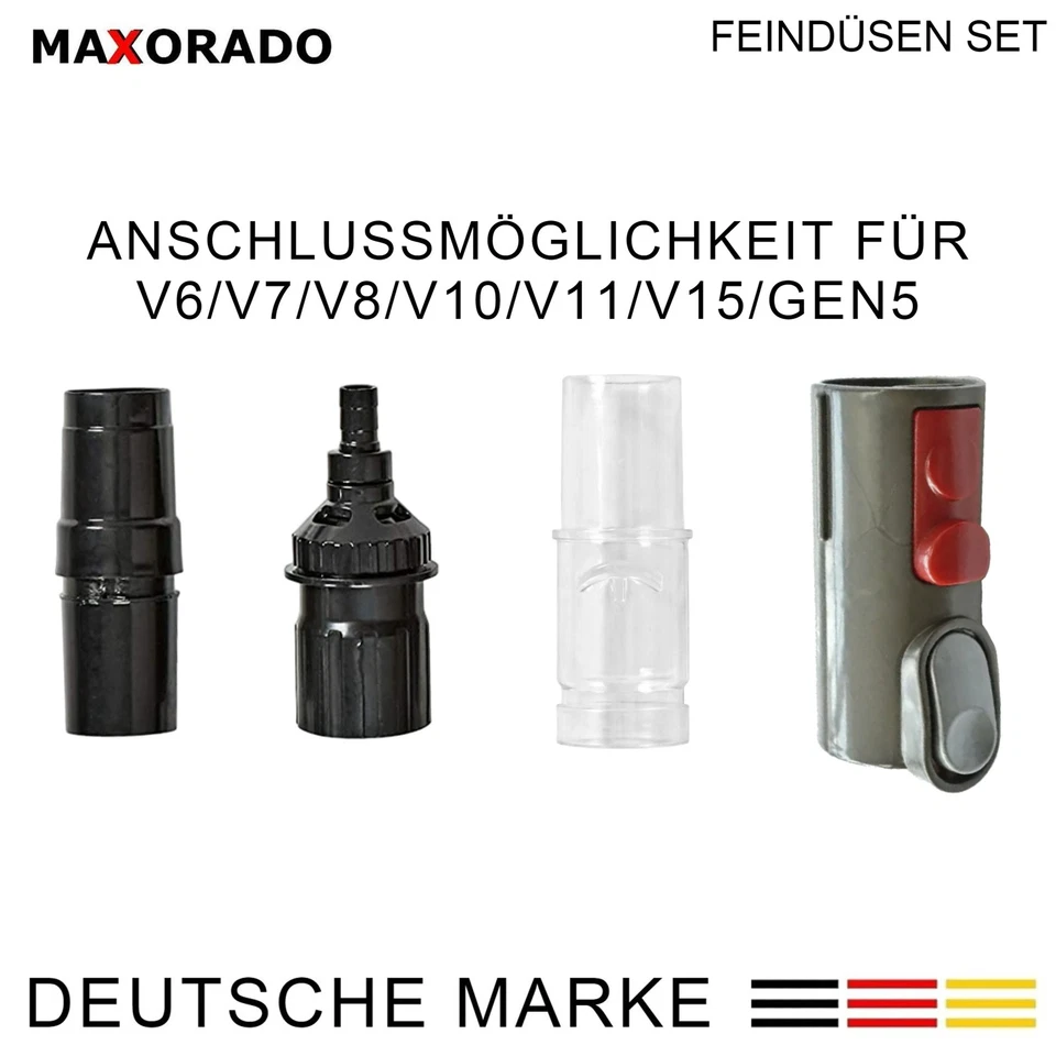 Mini Düsen Set für Staubsauger Dyson V7 V8 V10 V6 DC34 DC35 DC59 Aufsatz PC Düse - Bild 3 von 4