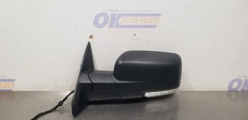 14 DODGE RAM 1500 SIDE VIEW POWER DOOR MIRROR LEFT DRIVER TEXTURED