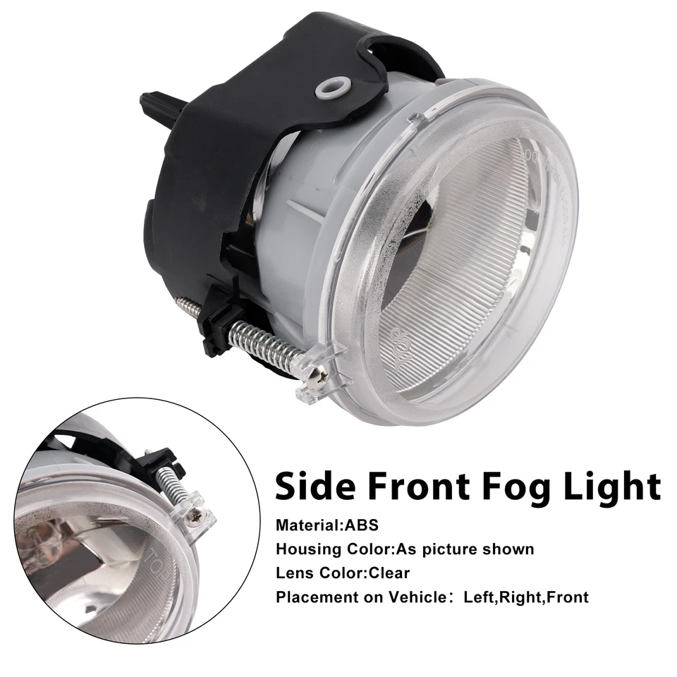 1 Pcs Front Fog Light For Jeep Compass Dodge Charger Caliber 5182025AA A3 - Image 3 of 4