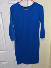 Forever 21 dress large,Long Sleeves Slip On,Blue Mid length