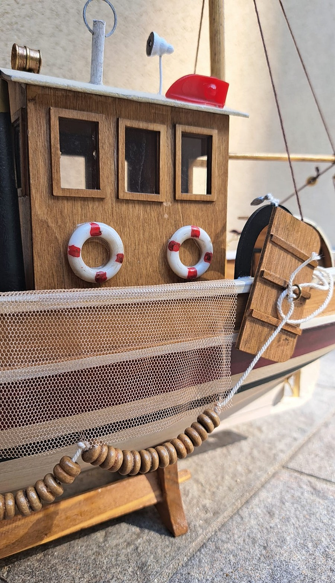 STOBOK 8pezzi Decorazioni Per Barche in Miniatura Stile Modelli in Resina Ornamenti Paesaggistici Per Soggiorno e Studio