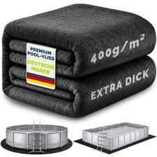tillvex® Pool Bodenvlies Bodenplane Vlies Unterlage Poolunterlage …