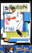 Jazz Chisholm 2022 Donruss #106 Miami Marlins Baseball