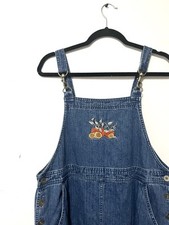 VINTAGE FALL DENIM OVERALLS
