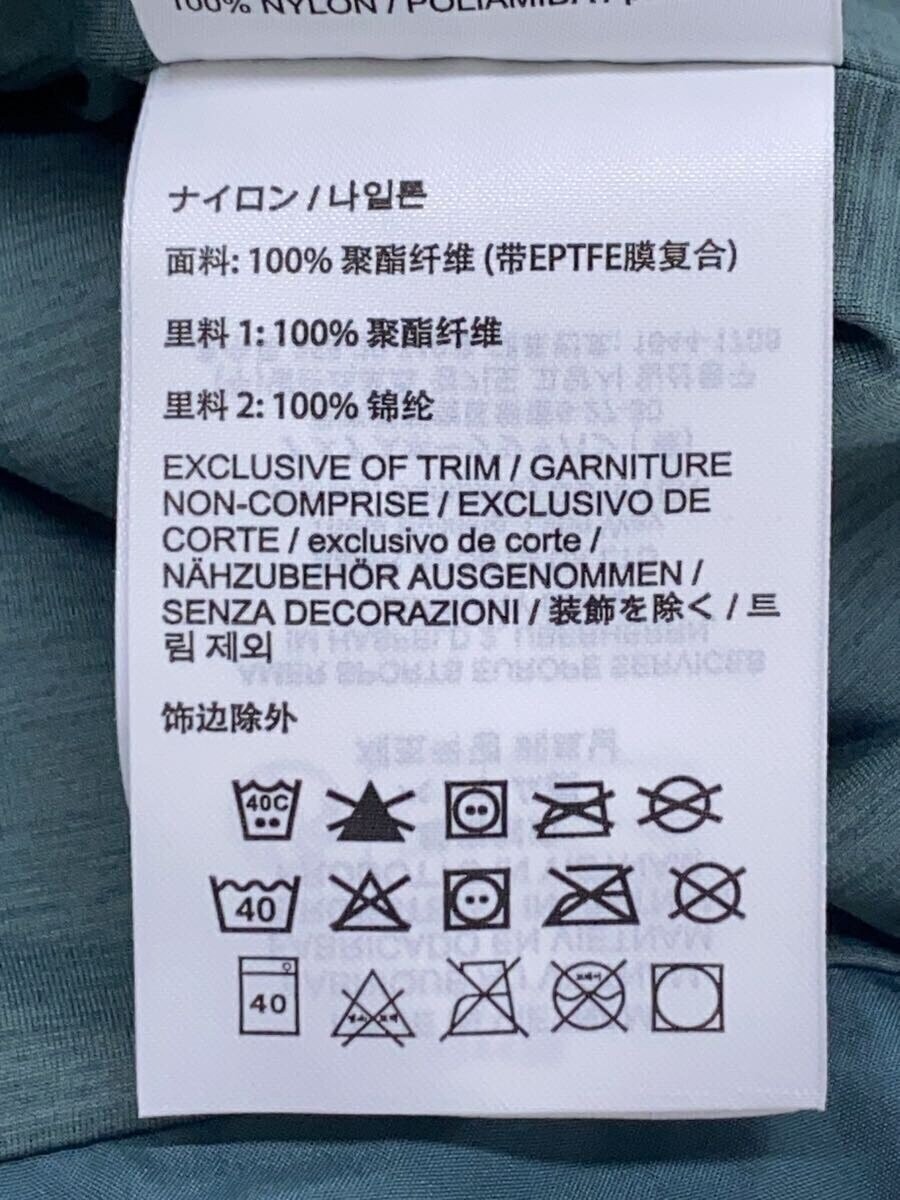 Giacca Arc'teryx Solano Gore Tex nylon verde taglia S guscio impermeabile #EG CZA