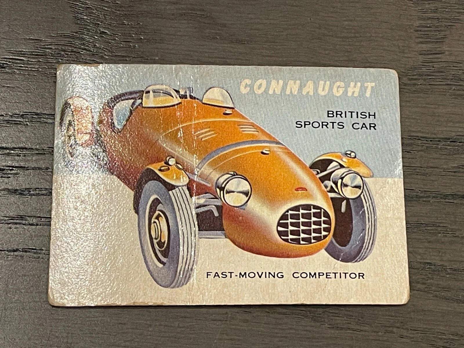 1954 Topps World on Wheels Connaught #3