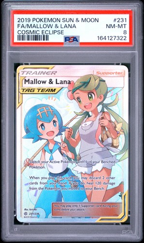 Mallow & Lana graded PSA 8 for sale on eBay