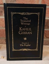 The Treasured Writings of Kahlil Gibran Hardcover Poetry Book