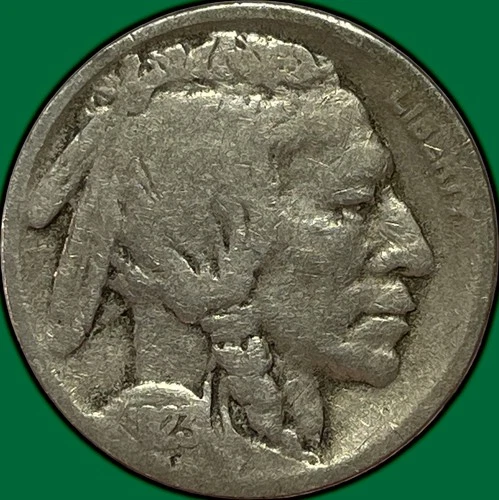 1923-S Buffalo Nickel Good G Coin #34717