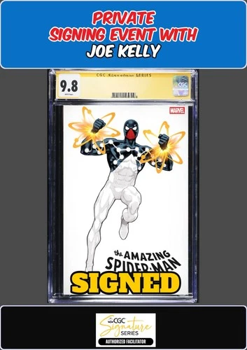 AMAZING SPIDER-MAN #27 DAVID NAKAYAMA CGC SS JOE KELLY SIGNED PRESALE