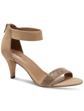 STYLE & COMPANY Womens Brown Phillys Toe Kitten Heel Sandals Shoes 9 M