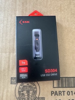 SSK Flash Drive 1TB,up to 560 MB/s Read Speed External SSD,Fast USB Hard Drive