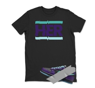 HER Shirt To Match Dunk Low LTD Wizard Sneaker Matching Tee, Dunk Low LTD Wizard