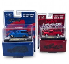 M2 Machines Set Of 2 164 Blind Box Diecast Holley454 Red Blue Chevy M2 Machines Set Of 2 164 Blind Box Diecast Holley454 Red Blue Chevy