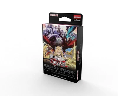Yu-Gi-Oh! Deck Le Déchu et la Vertueuse Édition entièrement Foil FR