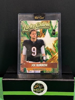 Wild Card 2026 Lucky Charm Joe Burrow Cincinnati Bengals #SLSCSTb2-JB 1/1