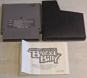 THE ADVENTURES OF BAYOU BILLY NINTENDO NES