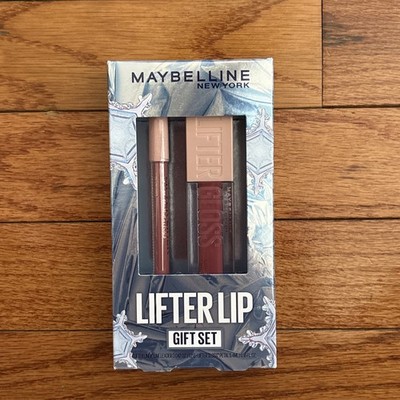 Maybelline New York Lifter Lip 2 Piece Gift Set LifterLiner + Lip Gloss PETAL