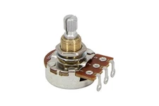 Vintage Inspired Guitar Pot VIPots 550K, Short Split Shaft, Audio Taper