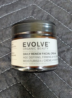EVOLVE Organic Beauty Age Defying Natural Face Neck Cream Smooth Nourish 2oz 