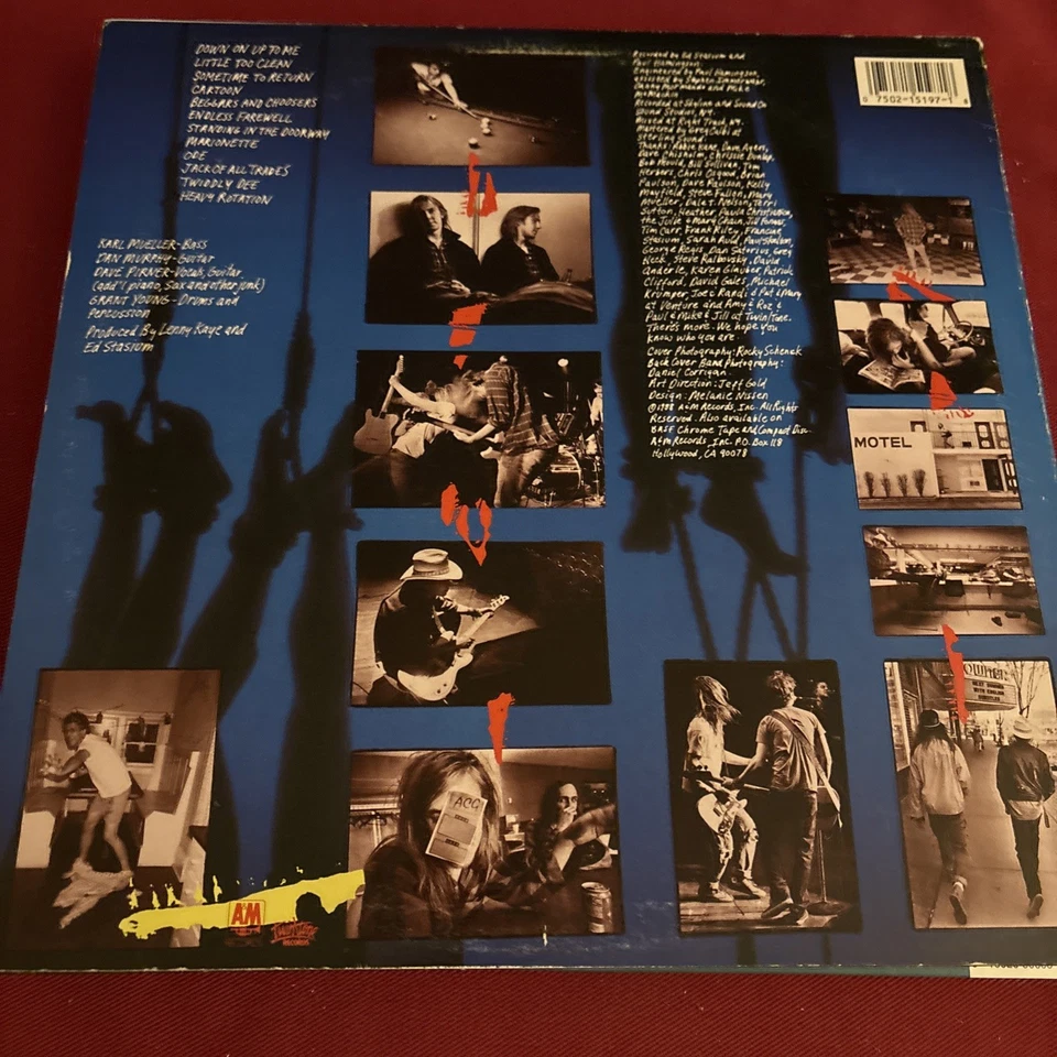 Soul Asylum Lp Hang Time 1988 Vinyl Lp - Image 2 of 2