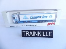 AWM 1:87 HO VEHICULE CAMION SCANIA + REMORQUE FREIGHT-LINE