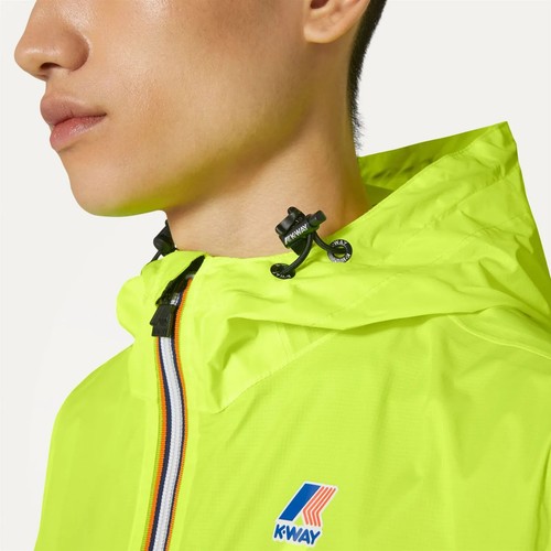 K-WAY LE VRAI 3.0 CLAUDE K004BD0 559 YELLOW SOLEIL Giacca Antivento kway UNISEX - Imagen 5 de 5