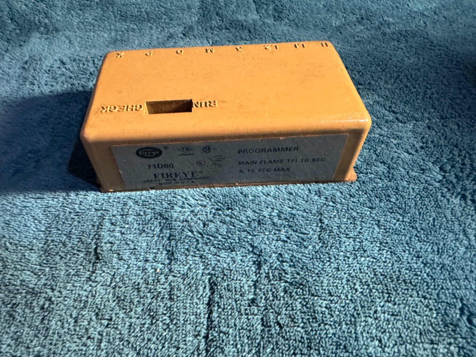 FIREYE 71D60 PROGRAMMER MODULE Main Flame TFI 10 Sec Free Shipping