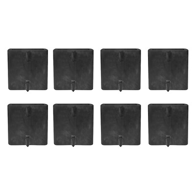 8 Pack Rubber Tire Cleat Tread Grab for Car Auto Hauler 2''  Tie Down Straps