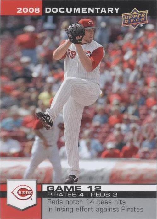 2008 Upper Deck Documentary - Aaron Harang #372 - 1 of 1