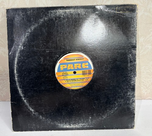 12" Remix Tuesday Knight Out of Control Vinyl LP Single Parc - Imagen 2 de 3