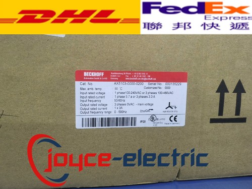 New In Box BECKHOFF AX5103-0000-0200 Servo Drive fast Shipping 1-Year ...