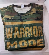 Port and Company WARRIOR Mode LION T-Shirt Size 2X Large XXL Mens