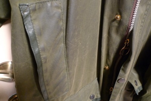 BARBOUR - A135 MARK PHILLIPS WAX COTTON JACKET- MADE IN ENGLAND - LARGE-- RARE - Picture 14 of 24