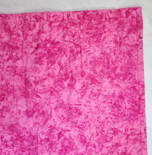 Manta Edredón Sirena Lanzamiento Playa Conchas Estrella de Mar Rosa Azul Hecha a Mano 43x52 - Imagen 10 de 11