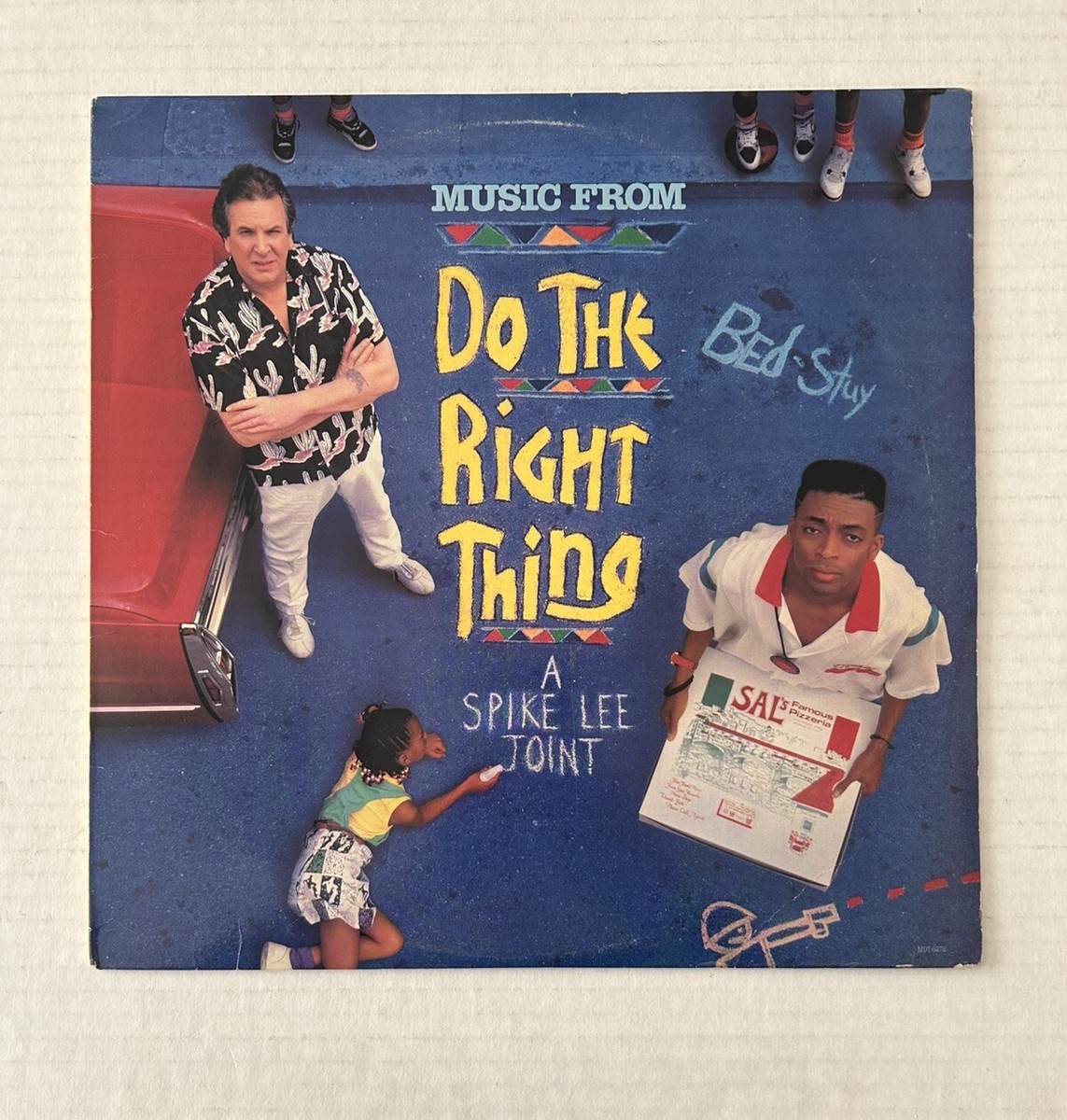 (USED) DO THE RIGHT THING OST USオリジナル LP Rare DO THE RIGHT THING Orig 1989 Full Soundtrack Vinyl LP VG- Hip