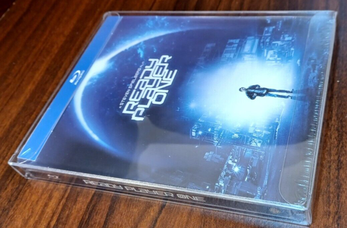 Ready Player One (Blu-ray Steelbook) w/PROTECTIVE SLEEVE-NEW-Free Box Shipping - Picture 6 of 8