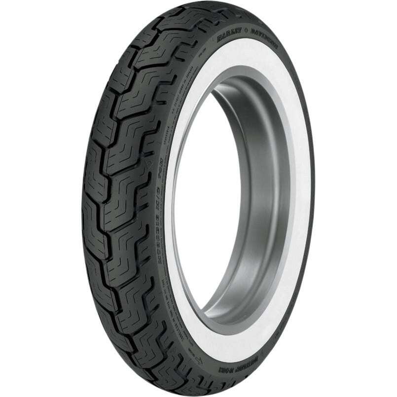 Dunlop D402 Series MT90B16 Wide White Wall Rear Motorcycle Tire | eBay