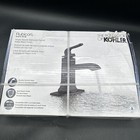 Kohler Rubicon K-R76214-4D-BL Bathroom Sink Faucet - Matte Black