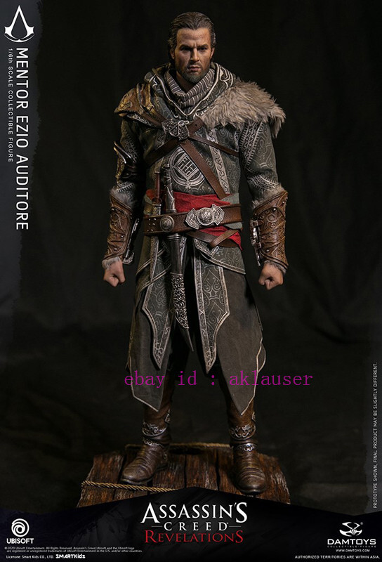 未開封 ASSASSIN'S CREED Ezio Auditore Damtoys Dms014 1/6 Assassin'S Creed: Revelations Mentor Ezio
