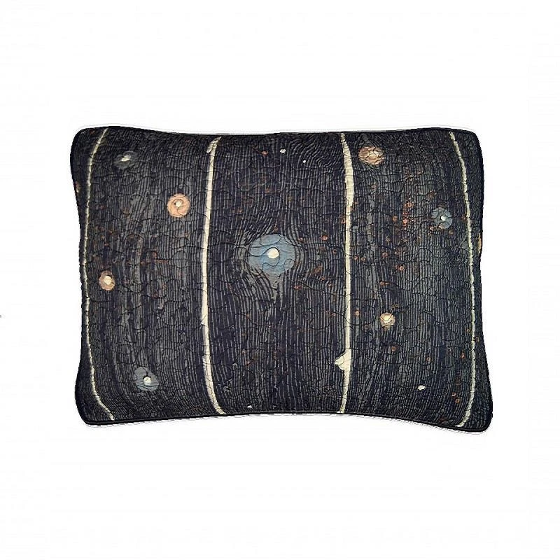 Juego de edredón de 3 piezas Donna Sharp Moonlit Bear acolchado rústico Country Lodge Queen Foto 3 de 4