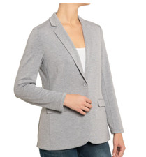 NEW Philosophy Ladies Casual Blazer Grey Heather Size XL 88 Retail