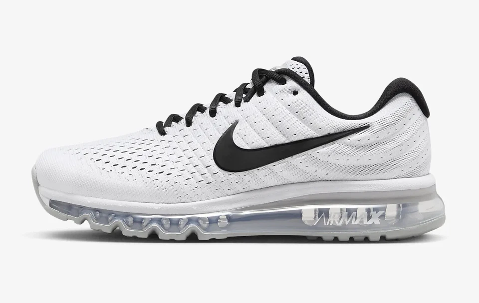 Nike Air Max 2017 'Oreo' White/Black Mens Size US 8-14 Casual Sneakers Rare New✅ - image 2 of 4