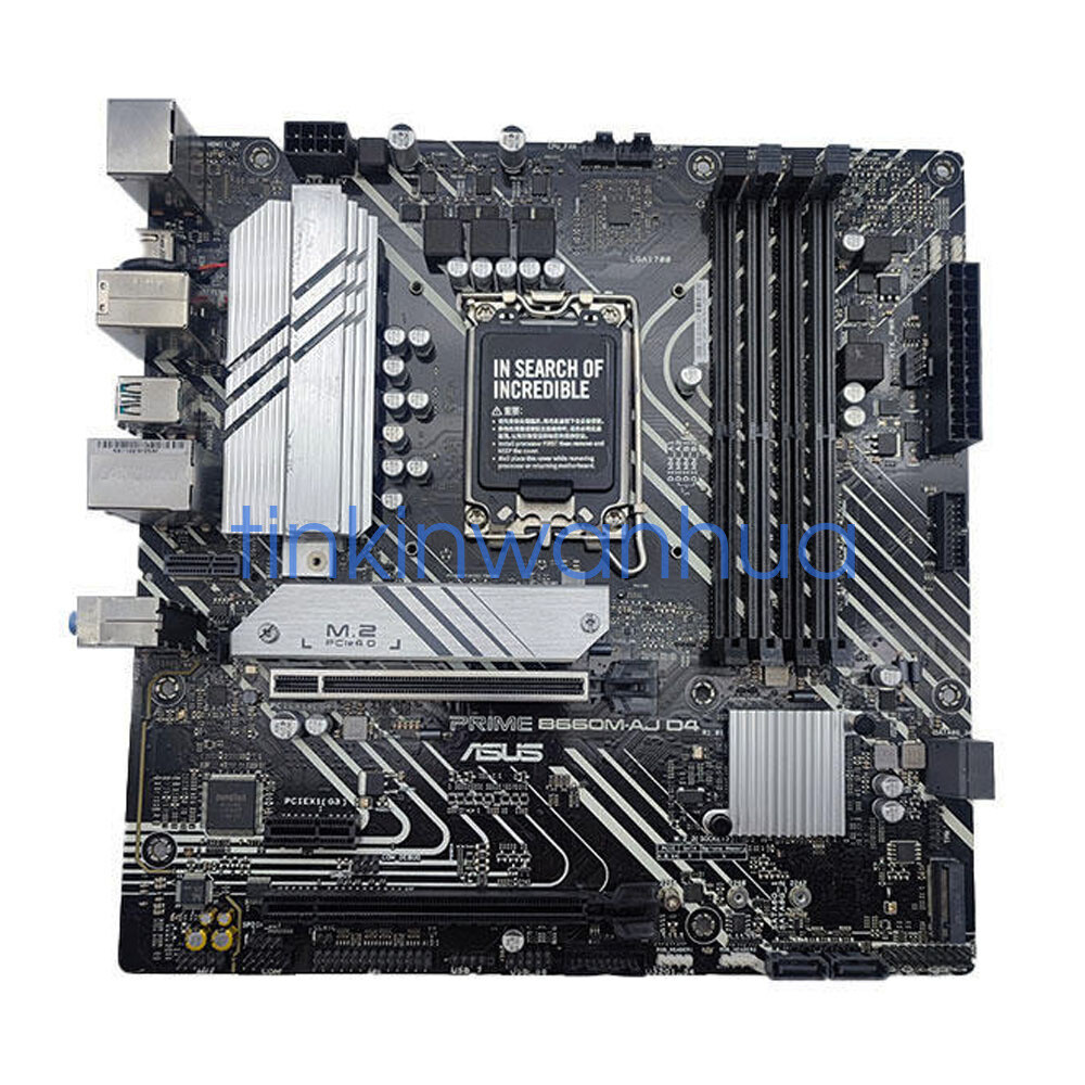 ANGELO GARBASUS - ASUS製　MicroATXマザーボード　PRIME B660M-AJ D4　LGA1700 PRIME B660M-A AC D4｜Motherboards｜ASUS USA