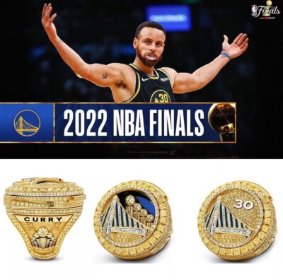 Golden State Warriors 2022 Championship Ring Steph Curry Ring