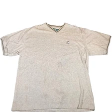 Vintage Big Dogs Shirt Mens Xl  Henley Y2K Dog Logo Embroidered Read Description